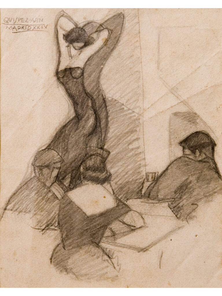 1924, Madrid Tablao flamenco