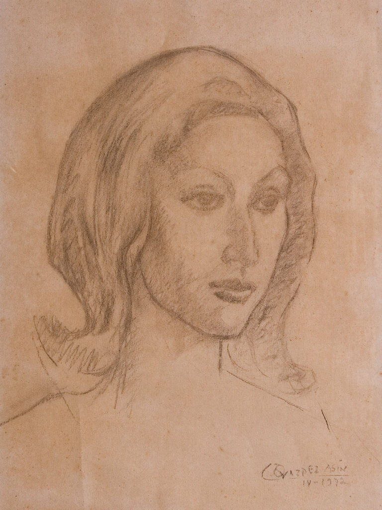 1972, Retrato de Bertha Flores de Carmona