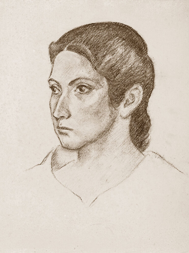 Boceto de Olga (Dibujo)