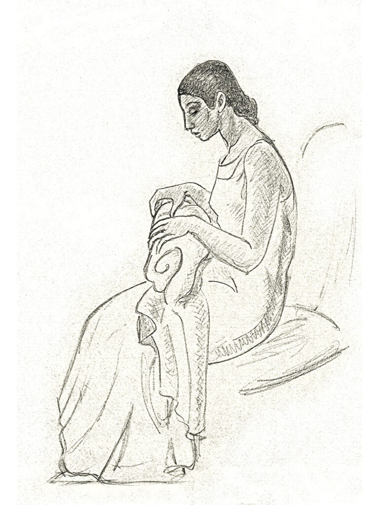 Mujer en labor