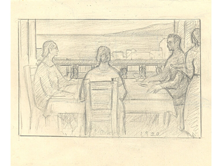 1920, Comida familiar