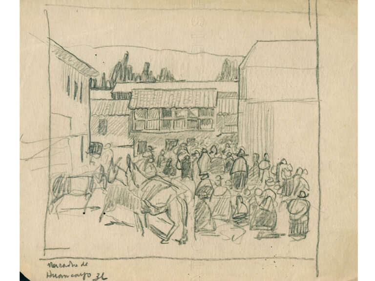 1936, Mercado de Huancayo