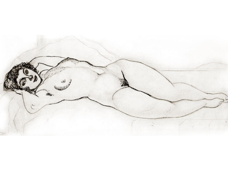 Mujer descansando